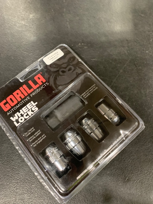 Photo 1 of Gorilla Automotive 71621N Acorn Wheel Locks (12mm x 1.25 Thread Size) - Pack of 4