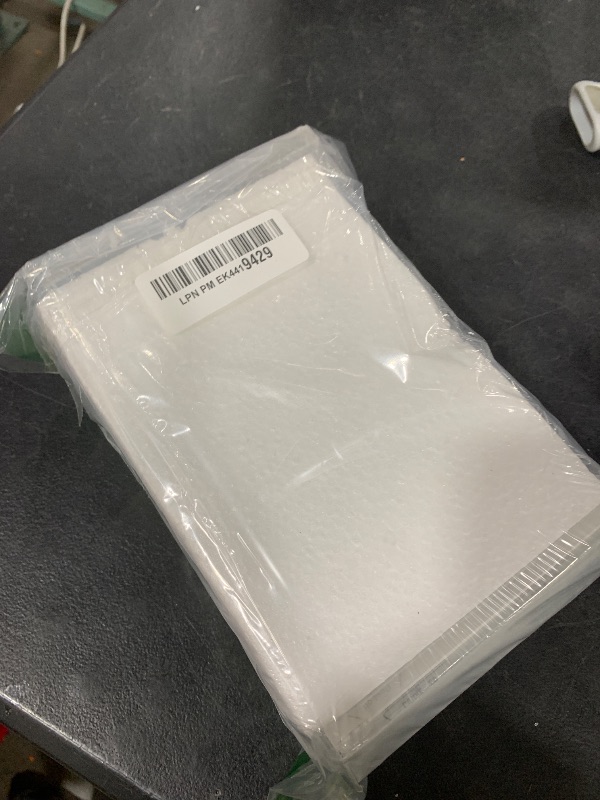 Photo 1 of Acrylic Sign Holder 5x7,6 Pack Clear Plastic Table Display Vertical Double-Sided Desktop Display Stand Paper Holder Clear Table Sign Holder for Menu ad Frame Suitable Restaurants Meeting Office Store