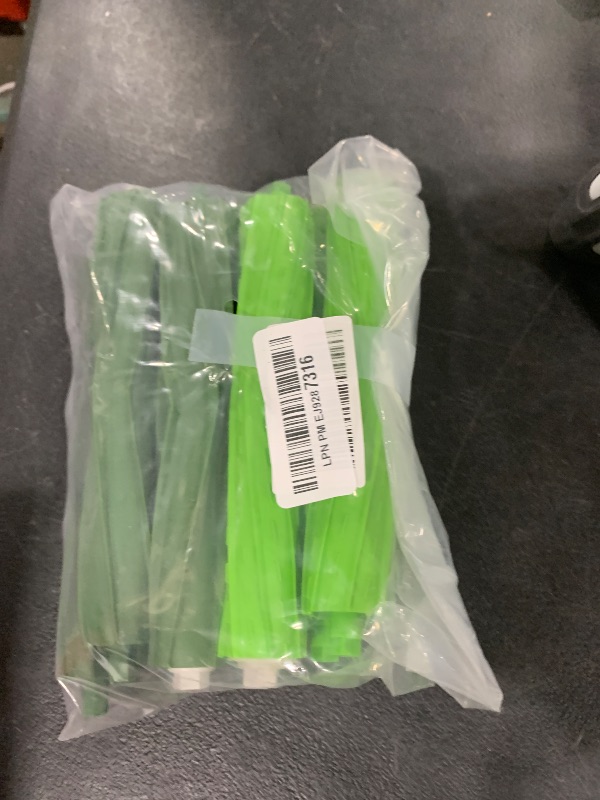 Photo 1 of ECOMAID 4 Sets Replacement Rubber Roller Brushes Compatible for iRobot Roomba E & I & J Series, Replacement Parts Accessory for J8+ i7+ i7 i1 i2 i3 i4 i6 i6+ i8 i8+Plus E5 E6 E7 Vacuum Cleaner