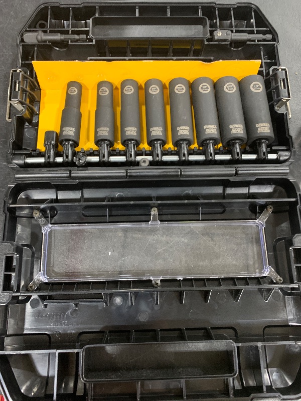 Photo 1 of dewalt impact socket set 