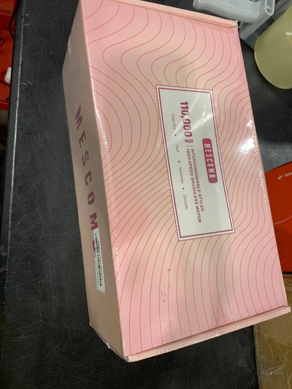 Photo 1 of MESCOMB 5 in 1 High-Speed Hot Air Styler - Professional Frizz-Free Hair Dryer Brush, Fast Drying Hair Dryer with Diffuser, No Heat Damage Air Styler Wrap - Curl, Volumize

-unopened 