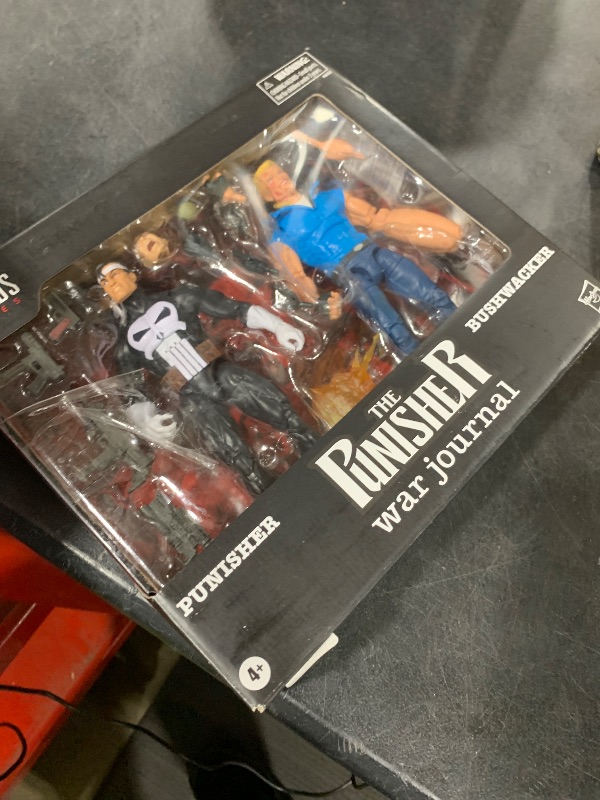 Photo 1 of Marvel Legends Series Punisher and Bushwacker, Comics Collectible 6-Inch Action Figures