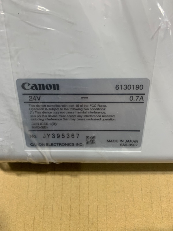 Photo 1 of Canon imageFORMULA R40 - Office Document Scanner, Windows and Mac, Duplex Scanning, Easy Setup, Scans a Wide Variety of Documents, Scans to Cloud