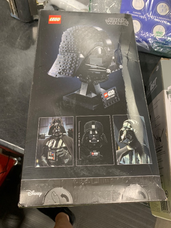 Photo 1 of LEGO Star Wars Darth Vader Helmet Building Set, Mask Model Kit for Adults to Build and Display, Collectible Star Wars Home Décor, Gift Idea for Classic Star Wars Fans, 75304