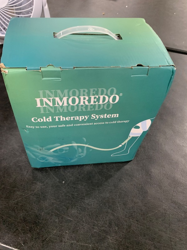 Photo 1 of Inmoredo Cold Therapy Machine, Programable Ice Therapy Machine, for Knee Replacement, Post-Surgery Recovery, ACL, Pain Relief, for Sports Injuries, Sprains, Reduce Swelling, Knee Pad