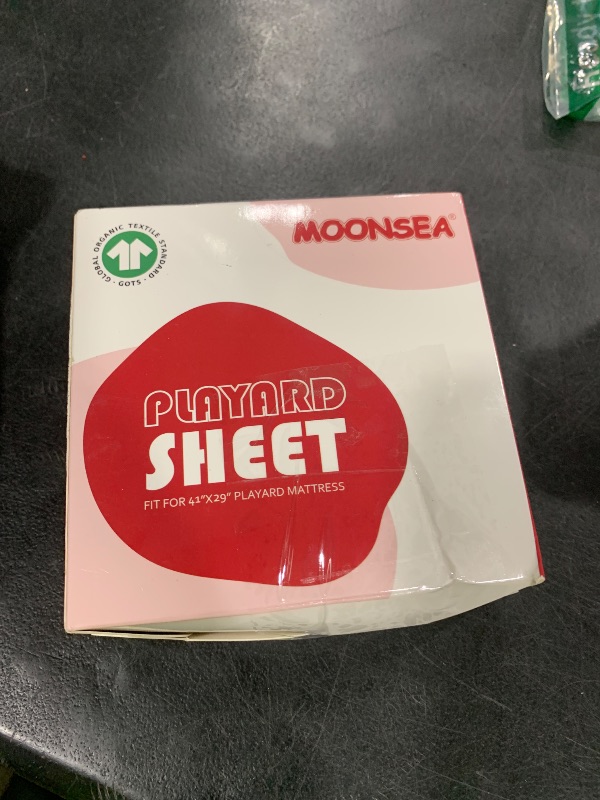 Photo 1 of Pack and Play Sheets Fitted, Compatible with 4moms Breeze Plus Playard & Breeze GO Playard, Cotton Pack and Play Sheets Cover, Grey