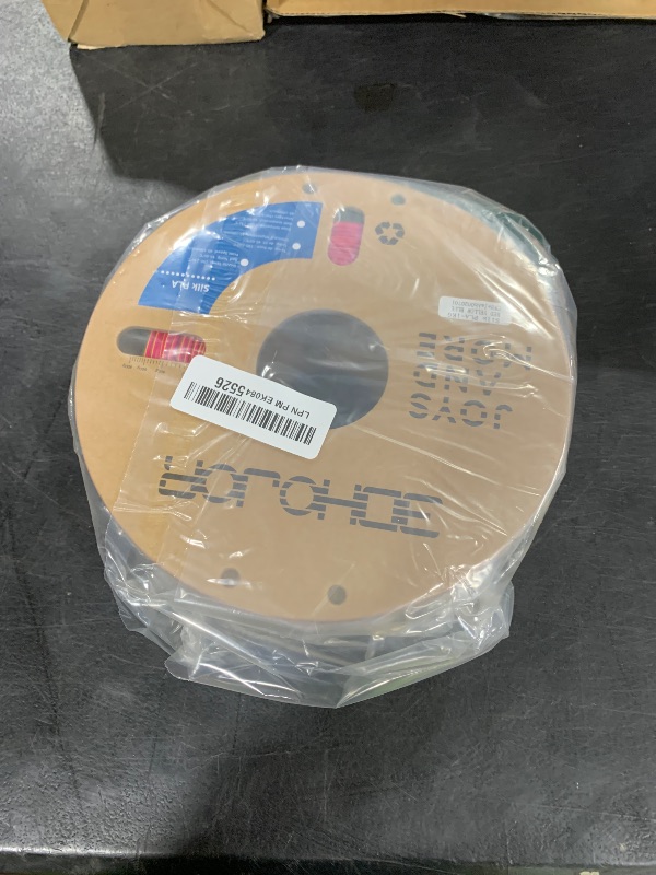 Photo 1 of Silk PLA Filament 1.75mm Red Yellow Blue Triple Color PLA 3D Printer Filament 3 in 1 Coextrusion 1KG Spool(2.2lbs) 3D Printing Filament Dimensional Accuracy +/- 0.03mm
