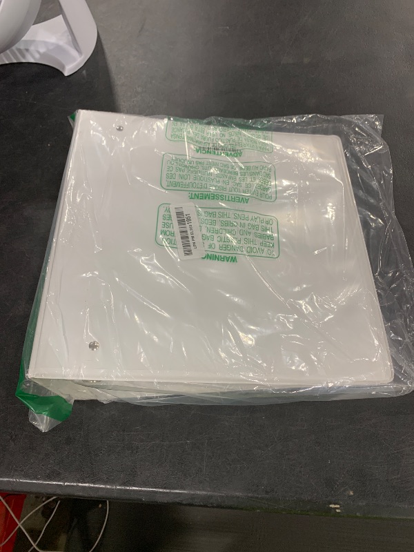 Photo 1 of Avery Economy Showcase View 3 Ring Binder, 2 Inch Slant Rings, 1 White Binder (19701)