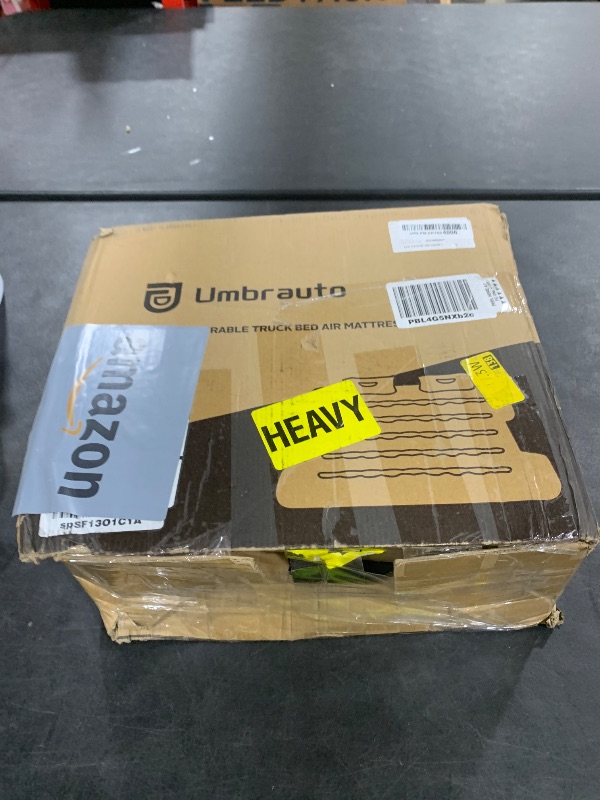 Photo 1 of Umbrauto Truck Bed Air Mattress for 6-6.5ft Full Size Short Truck Beds, Inflatable Mattress with Pump, Pick Up Bed Air Mattress for Truck Tent Camping