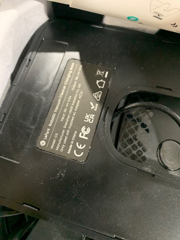 Photo 1 of Lefant LiDAR Robot Vacuum and Mop, 450ml Visible Dustbin, Upgraded 190° PSD Obstacle Avoidance, Customized Cleaning, Multi-Floor Mapping, 150 Mins Runtime, WiFi/Alexa/APP, Pet Hair & Carpets, M330 Pro