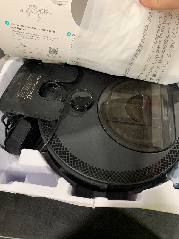 Photo 1 of Lefant LiDAR Robot Vacuum and Mop, 450ml Visible Dustbin, Upgraded 190° PSD Obstacle Avoidance, Customized Cleaning, Multi-Floor Mapping, 150 Mins Runtime, WiFi/Alexa/APP, Pet Hair & Carpets, M330 Pro
