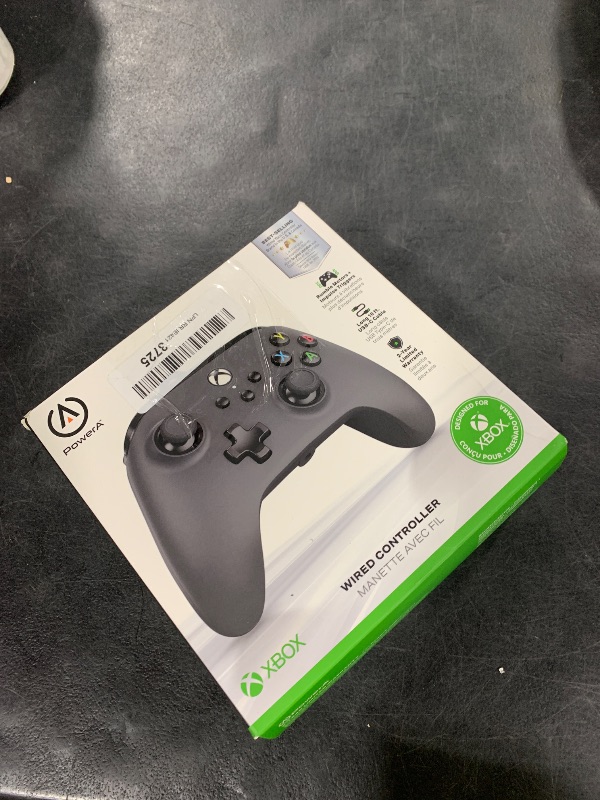 Photo 1 of PowerA Wired Controller For Xbox Series X|S - Black, Gamepad, Video Game Controller Works with Xbox One