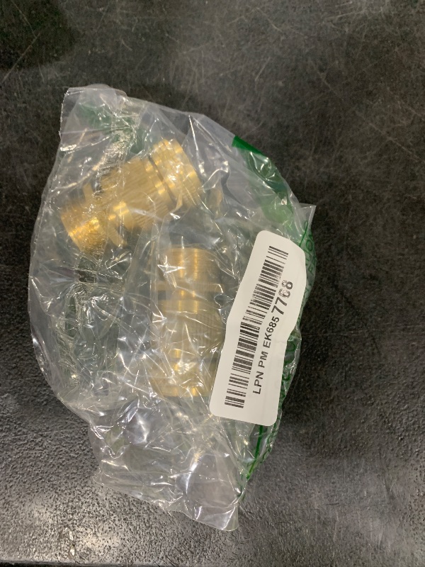 Photo 1 of Garden Hose Quick Connector Water Hose Qucik Connect Garden Hose Connectors Brass Hose connectors Water Quick Connect Fittings 3/4" Inch GHT Solid Brass 6 Sets(6pcs Male Coupling 6pcs Female Nipple)