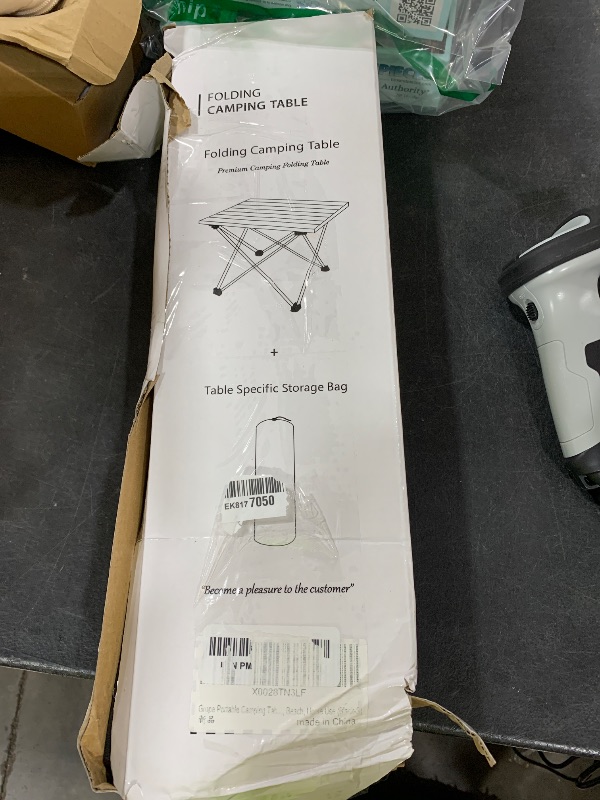 Photo 1 of folding camping table 