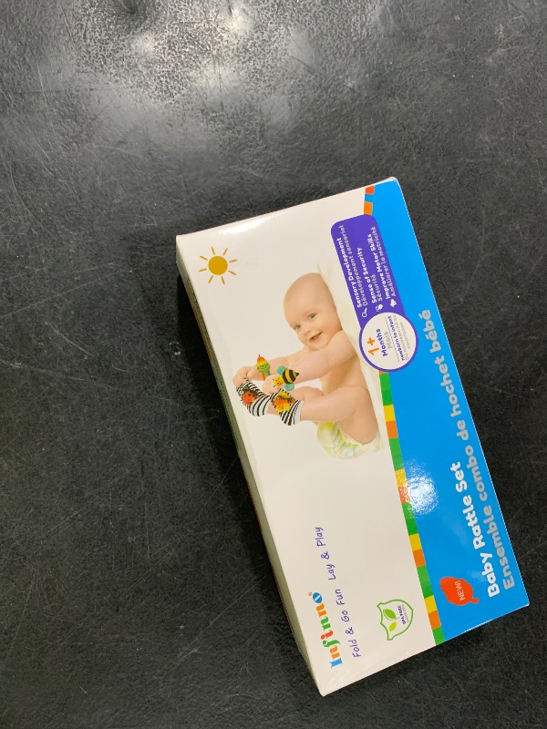 Photo 1 of Infinno Baby Wrist Rattle Socks and Foot Finder Set, Perfect Baby Toys for 0-12 Months Newborn Boys and Girls As Shower Gifts, Garden Bug Series