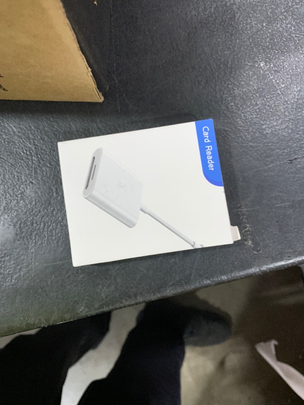 Photo 1 of SD Card Reader for iPhone iPad Camera,Dual Card Slot Memory Card Reader Supports SD and TF Card Trail Camera Viewer Sd Card Adapter Portable Micro Sd Card Reader No Application Required Plug and Play