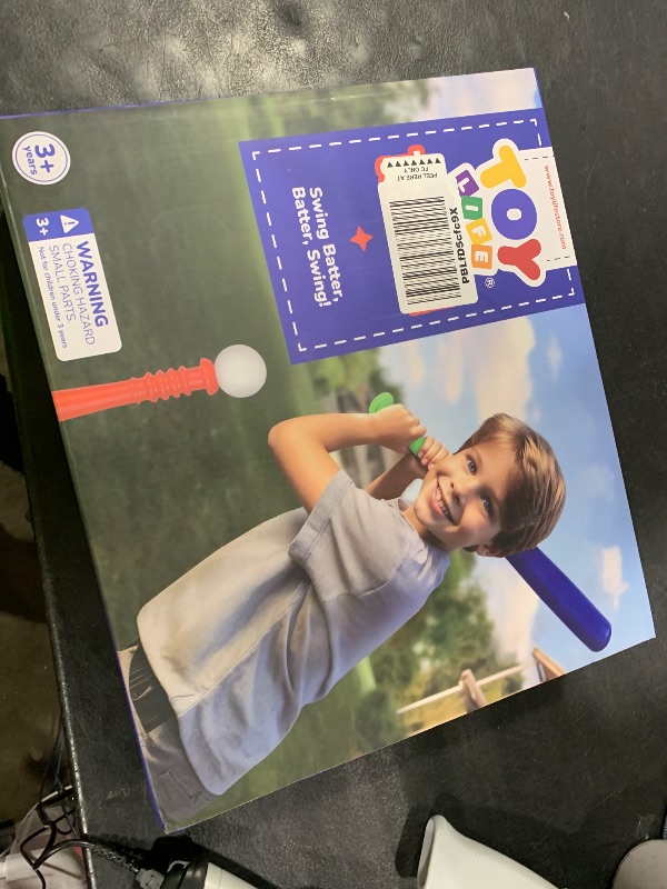 Photo 1 of TOY Life Tball Set for Kids 3-5 5-8 Tball for Kids 5-8 Tee Bat Toddler Baseball Tee Balls Set Bat Baseball Kid T Ball Stand for Kid 3-5 T Ball Bat Outdoor Outside Door Toys
