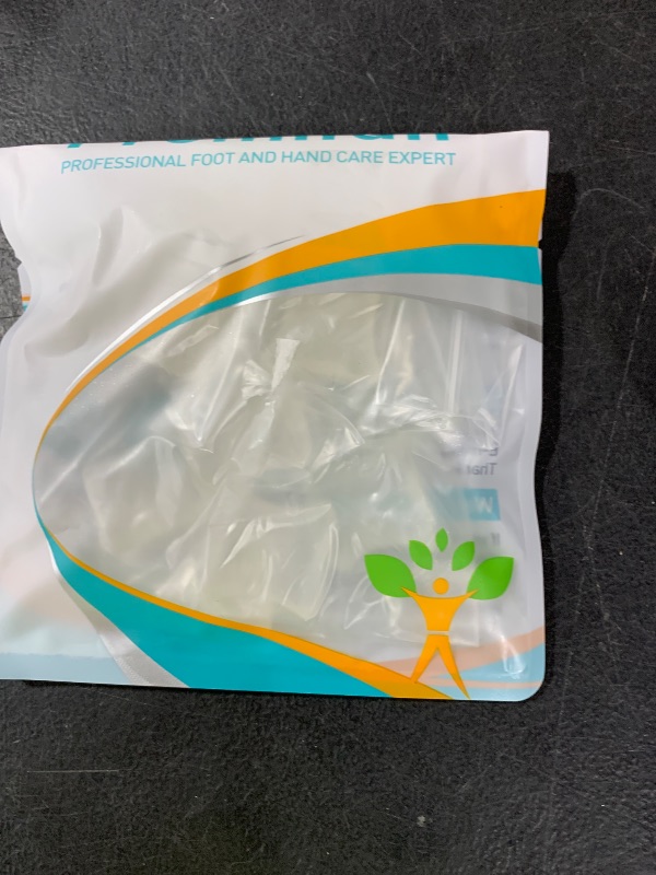 Photo 1 of Promifun Upgraded Gel Toe Separators - 12 Pack Aloe Vera Extract Infused Silicone Toe Spacers for Straightening Overlapping Toes, Bunions, Calluses – Bunion Corrector for Men and Women(Medium Size)