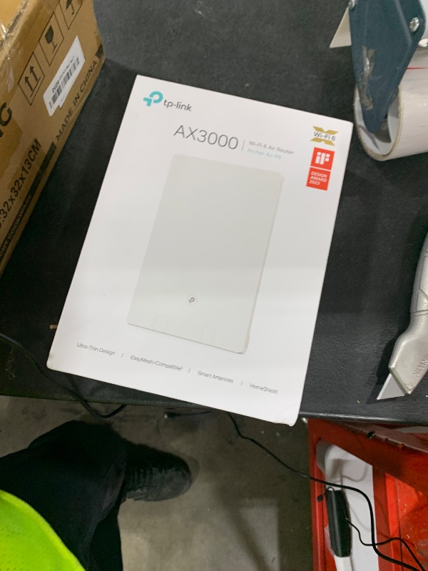 Photo 1 of TP-Link AX3000 Wall-Mounted Wi-Fi 6 Router Archer Air R5 | Ultra-Thin & Compact | Dual Band Wi-Fi | Smart Beamforming Antennas | EasyMesh Compatible | Mounting Materials Included | Homeshield, VPN