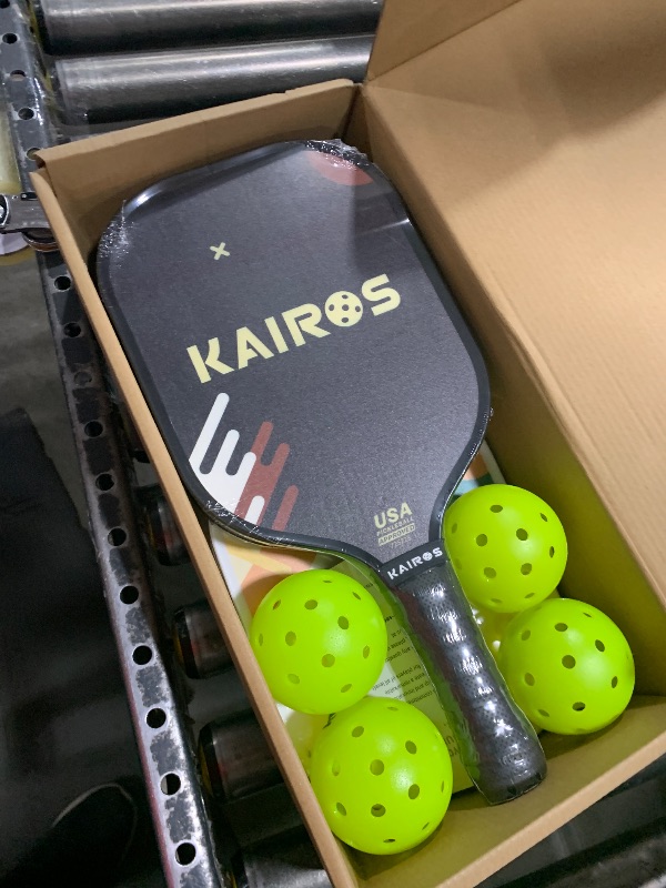 Photo 1 of kairos wooden paddle 4 playerset