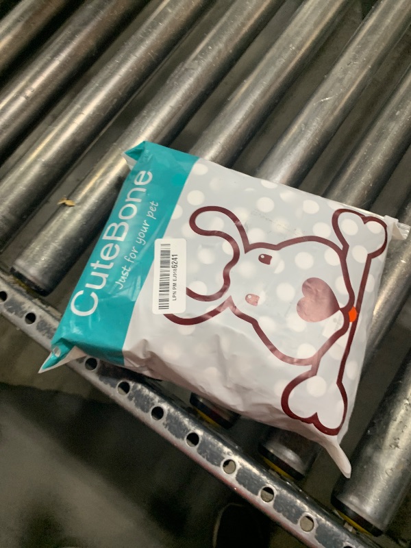 Photo 1 of CuteBone Washable Female Dog Diapers 4 Pack Reusable Doggie Heat Diapers for Period FMG01L