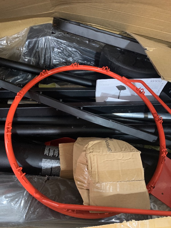 Photo 1 of Silverback NXT Portable Adjustable 10ft Outdoor Basketball Hoop - 50" and 54" Basketball Goal Backboard Available - Assembles in 90 Minutes