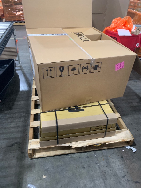 Photo 1 of Peloton Tread | Treadmill for Running, Walking, and Hiking with Manual or Auto-Incline Options and Immersive 24” HD Touchscreen--- box 1/2 and 2/2
