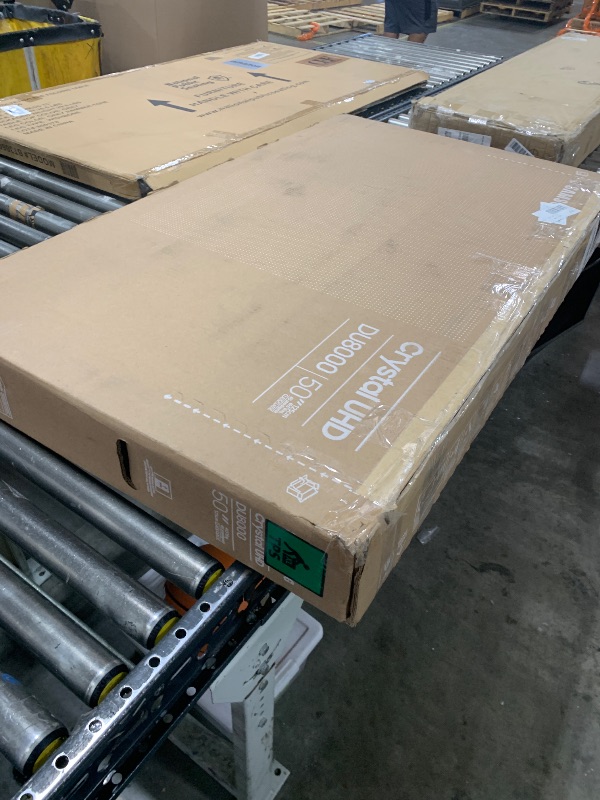 Photo 1 of Samsung 50-Inch Class 4K Crystal UHD DU8000 Series HDR Smart TV w/Object Tracking Sound Lite, Motion Xcelerator, Ultra Slim Design, Gaming Hub, Alexa Built-in (UN50DU8000, 2024 Model)