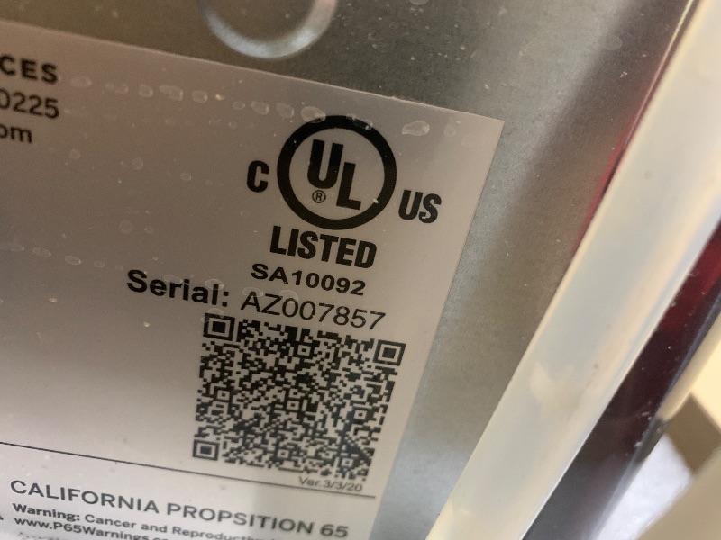 Photo 1 of GE Profile Opal 2.0 XL with 1 Gallon Tank, Chewable Crunchable Countertop Nugget Ice Maker, Scoop Included, 38 lbs in 24 Hours, Pellet Ice Machine with WiFi & Smart Connected, Black Stainless