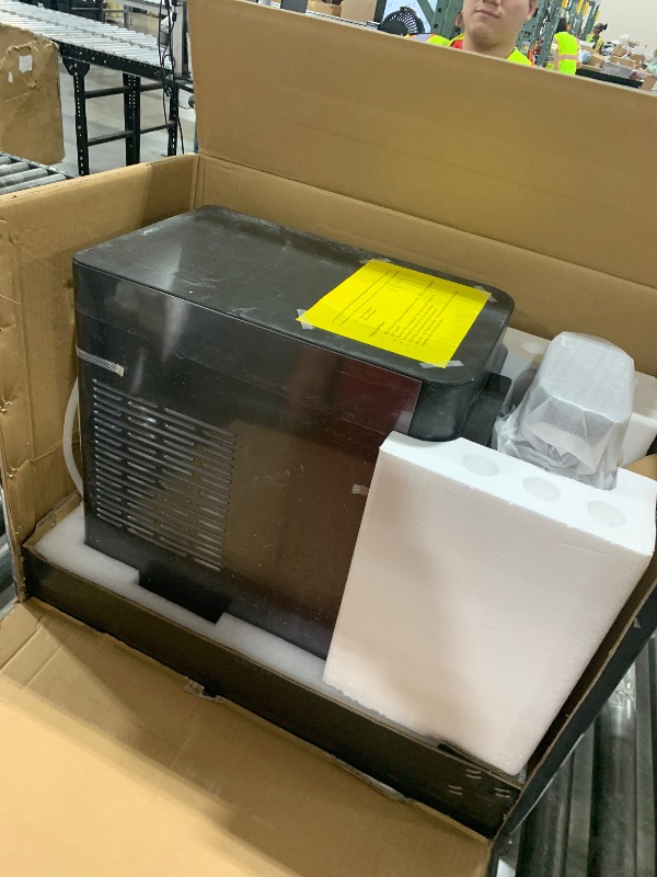 Photo 1 of GE Profile Opal 2.0 XL with 1 Gallon Tank, Chewable Crunchable Countertop Nugget Ice Maker, Scoop Included, 38 lbs in 24 Hours, Pellet Ice Machine with WiFi & Smart Connected, Black Stainless