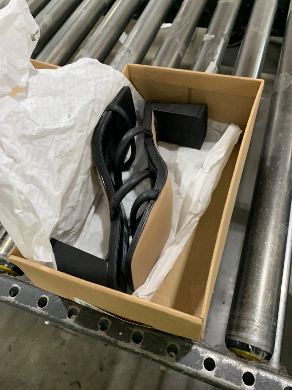 Photo 1 of Steve Madden Women's Lilah Heeled Sandal, Black, Size 9