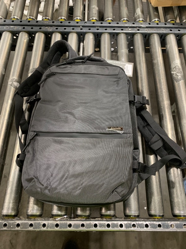 Photo 1 of Dinictis Airback Backpack Expandable to 60L with Pump,Water Resistant Travel Backpack with Vacuum Compression System- Dark Grey