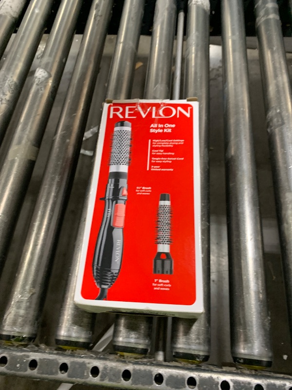 Photo 1 of Revlon All-In-One Style Hot Air Kit | Curl and Volumize Hair, Salon-Styled Finish
