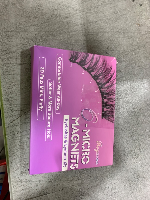 Photo 1 of Royaomis 10 Pairs Cat-Eye Magnetic Lashes With Eyeliner Natural Looking, 3D Magnetic Eyelashes Natural Look With Eyeliner, Fake Eyelashes Magnetic, Eye Lashes Pack Natural Magnetic Eyelashes