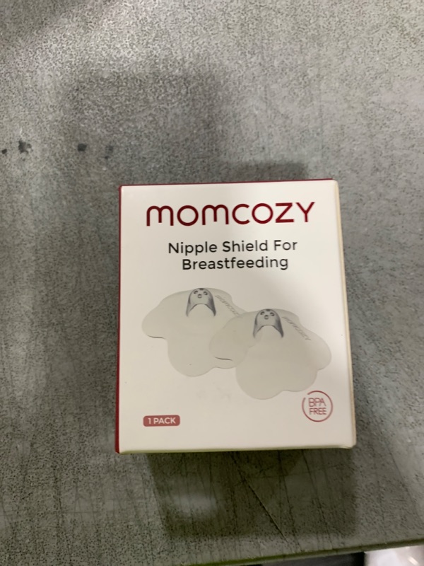 Photo 1 of Momcozy Nipple Shield, Floral Contact Nipple Shield for Breastfeeding Moms with Flat or Inverted Nipples, Made Without BPA/BPS, 24mm, 1 Pair