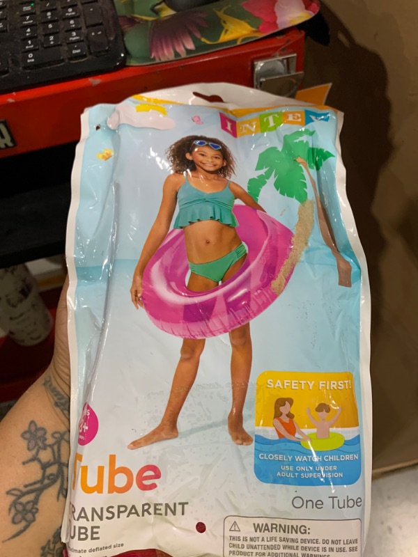 Photo 1 of Set of 2 Intex MAT Relax-a-mat Float Water Swim Pool Lake Raft Tube Flotation