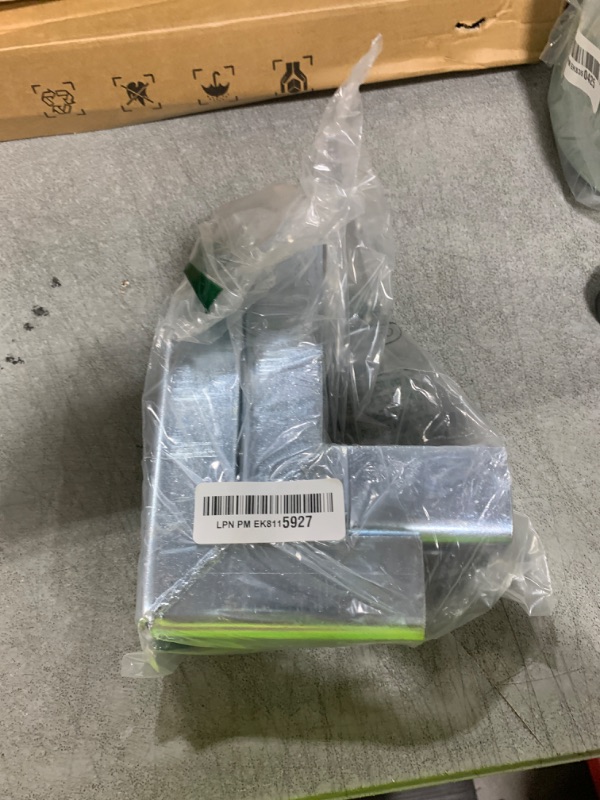 Photo 1 of VIKKSAER 2 Pcs 90 Degree Wrap Angle Splice for 1/2" Bolt in 1-5/8" Strut Channel, 4 Hole Corner Connector Bracket, 4mm Thickness