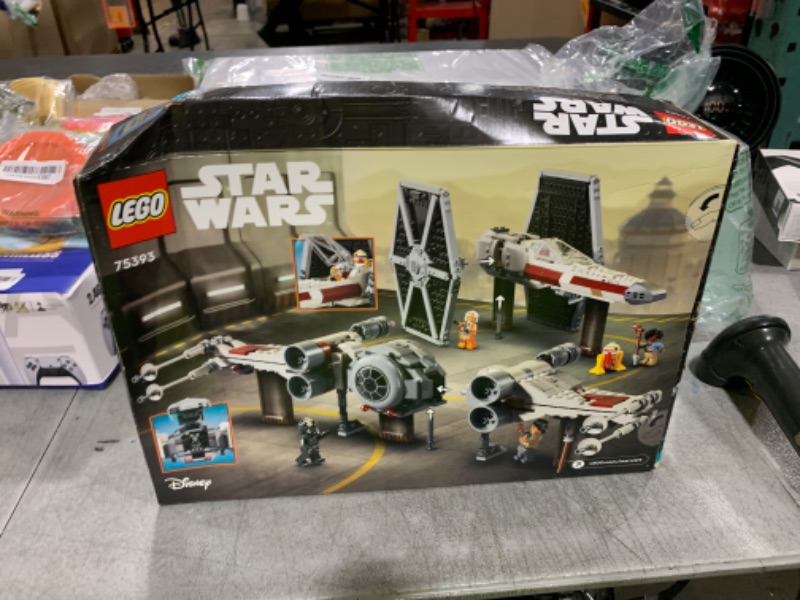 Photo 1 of LEGO Star Wars TIE Fighter & X-Wing Mash-Up Building Set - Star Wars Toys for Boys & Girls, Ages 9+ - Imaginative, Creative Play - Use for Display or Pretend Play - Gift for Fan's Birthday - 75393
