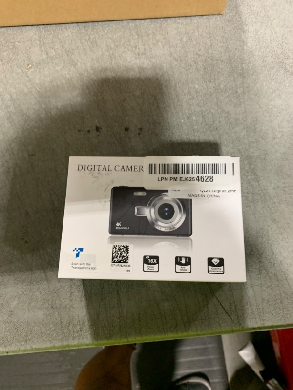 Photo 1 of Digital Camera, Autofocus UHD 4K 50MP Vlogging Camera for Photography with 32GB SD Card, 16X Zoom, Anti-Shake, Portable YouTube Compact Point and Shoot Digital Cameras for Kids Teens Adult Beginner