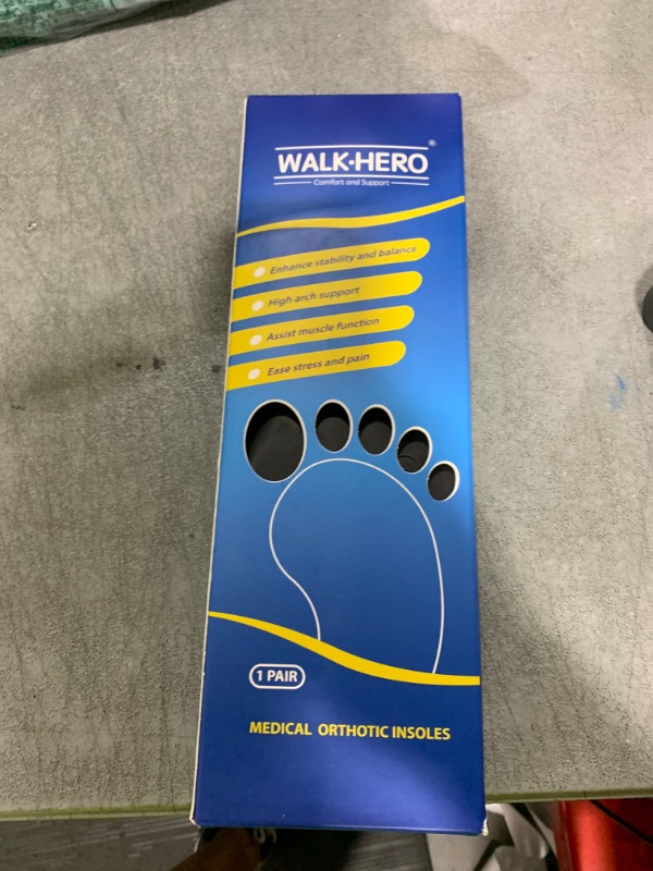 Photo 1 of Plantar Fasciitis Feet Insoles Arch Supports Orthotics Inserts Relieve Flat Feet, High Arch (Mens 11-11 1/2 | Womens 13-13 1/2)
