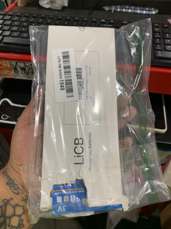 Photo 1 of LiCB 10 Pack CR2450 Battery 3V Lithium CR 2450