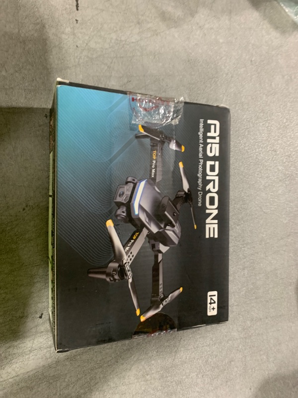 Photo 1 of HOTOSYY drone optical flow positioning, electric adjustment, three camera obstacle avoidance, brushless motor, gray camera drone, suitable for beginners and adults (three batteries)