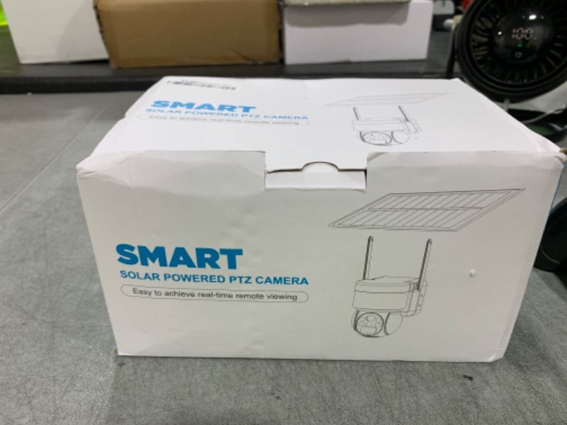 Photo 1 of SACUMURT Cellular Security Camera Outdoor, No WiFi Security Camera, 4G LTE Solar Security Cameras Outdoor Wireless, PTZ, 2K HD, Motion Detection, 2-Way Talk, IP66 Waterproof