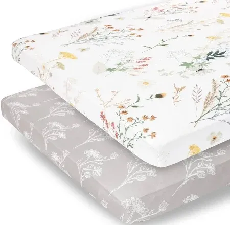 Photo 1 of Pobibaby 2 Pack Premium Pack N Play Sheets
