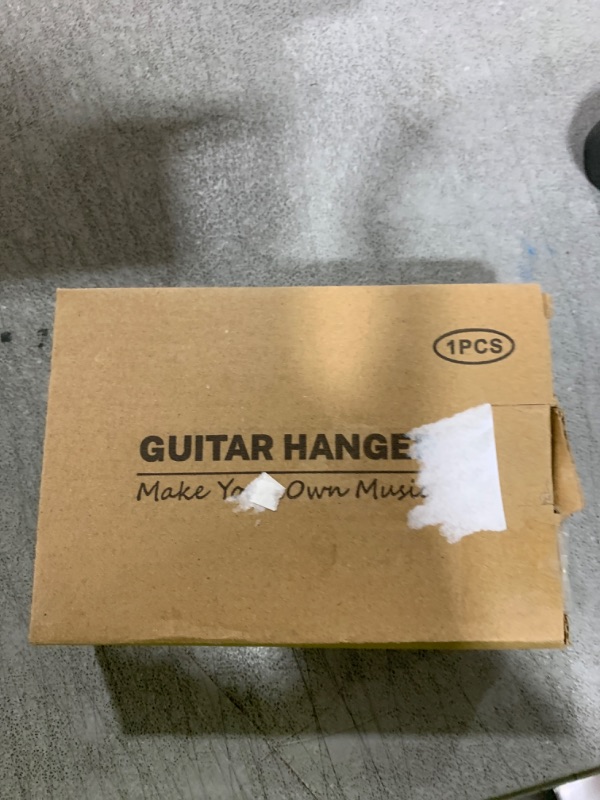 Photo 1 of Guitar Wall Mount, Mahogany Wood Guitar Hanger, U-Shaped Guitar Wall Hanger Mount, Guitar Holder Hook Stand Wall for Acoustic, Electric Guitar, Banjo, Bass, for Guitar Player Men Boy
