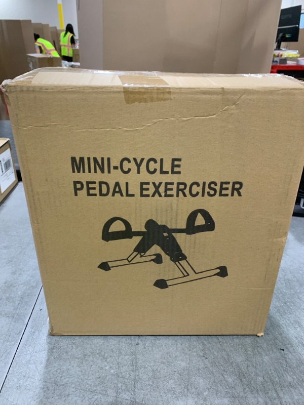 Photo 1 of GOREDI Under Desk Bike Pedal Exerciser, Upper & Lower Peddler Exerciser for Seniors with LCD Display, Fitness Folding Arm Leg Workout