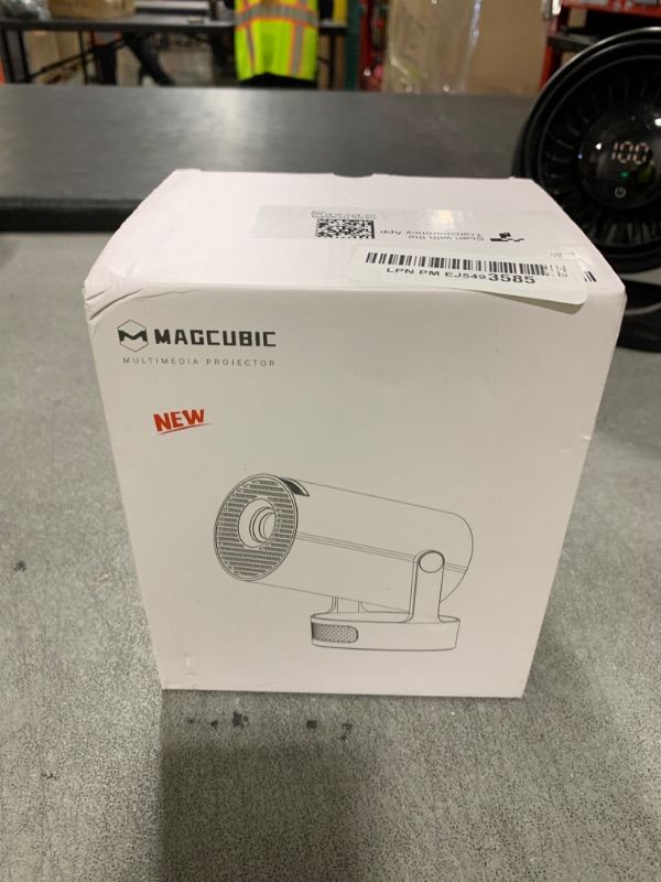Photo 1 of Magcubic Mini Projector 4K support with WiFi 6 and Bluetooth 5.4, 5w Soundbase Speaker, Auto Vertical Keystone 180°Rotatable Portable Proyector for Home Bedroom Outdoor HY300Pro+
