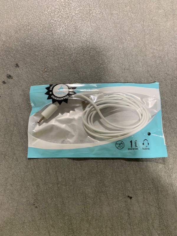 Photo 1 of Electric Toothbrush Charger Cord for Fairywill, Sonic, Initio, Dnsly, Bitvae, Kipozi, Gloridea, DC 5V USB Cable for Hatch Baby Rest, Rest+, Rest Mini, FOREO Luna Series Facial Cleanser (5FT, White)