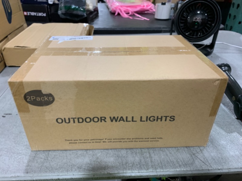 Photo 1 of DAKAFUL Outdoor Wall Lights 2 Packs, Integrated LED Cylinder Up Down 12W 2700K Modern Aluminum Light, Waterproof Exterior Light for Porch Patio Door