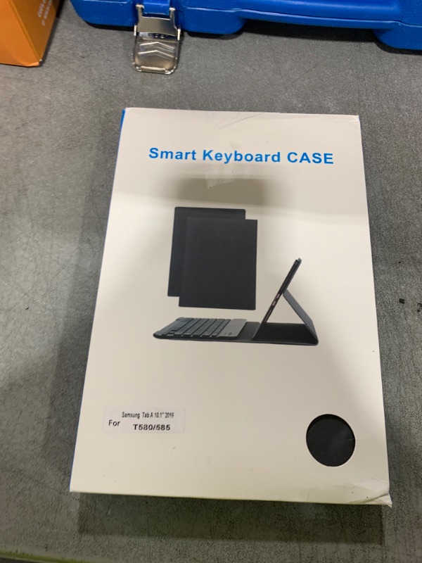 Photo 1 of Wineecy Galaxy Tab A 10.1 Keyboard Case(SM-T580/T585, 2016 NO S Pen Version), 7 Color Backlit Detachable Wireless with Folio Case Cover for Samsung Galaxy Tab A 10.1 2016,SM-T580 SM-T585/T587, Black